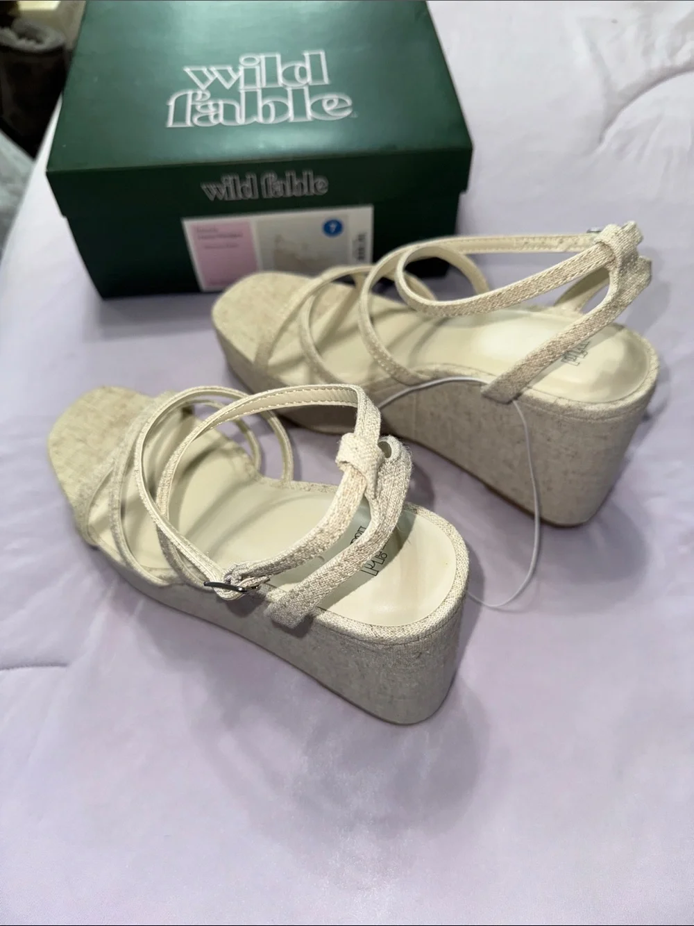 Wild Fable Ronnie Heels/Wedges + Memory Foam